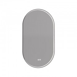 Espejo LED Ovalado LORIS | Diseño Moderno para Baño-material construccion-Mis Azulejos 