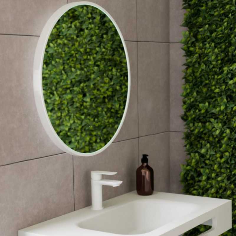 Espejo LED CHIARA Redondo para Baño con Antivaho y Sensor de Proximidad-material construccion-Mis Azulejos 