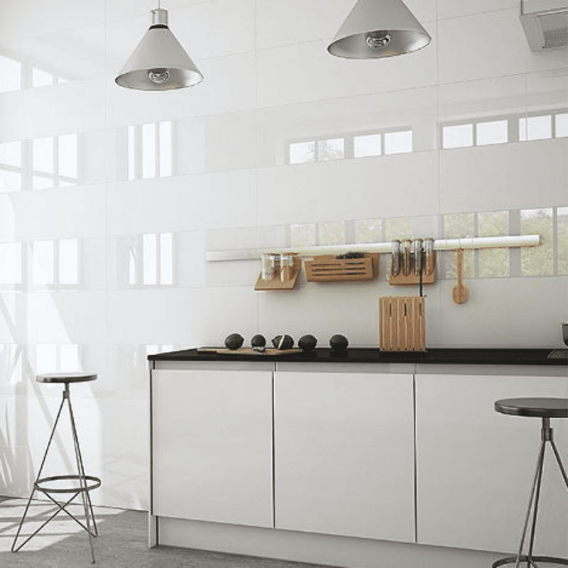 Azulejos Blanco Brillo 30x90-Azulejos Cocina-Mis Azulejos 