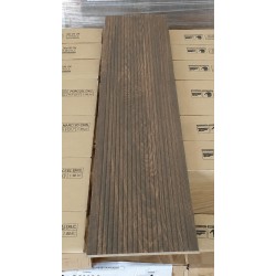 Adobery Wengue Porcelánico 23,3x120 cm | Efecto Madera Antideslizante-Azulejo Imitación Madera-Mis Azulejos 