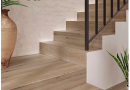 Peldaños cerámica o porcelánico 33x120